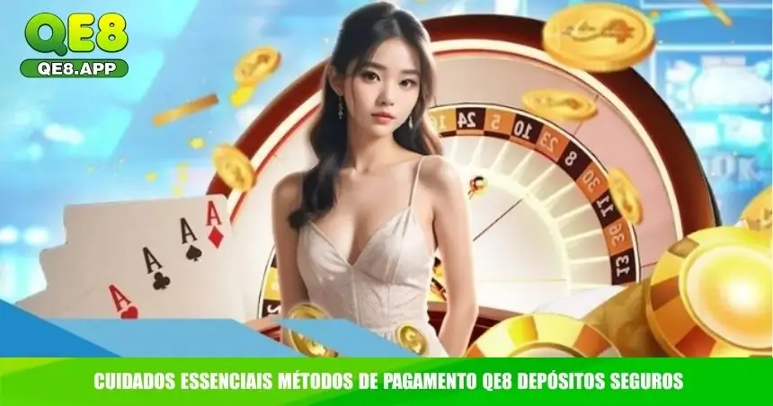 Cuidados essenciais métodos de pagamento QE8 depósitos seguros