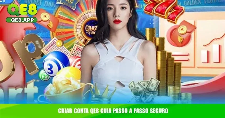 Criar conta QE8 guia passo a passo seguro